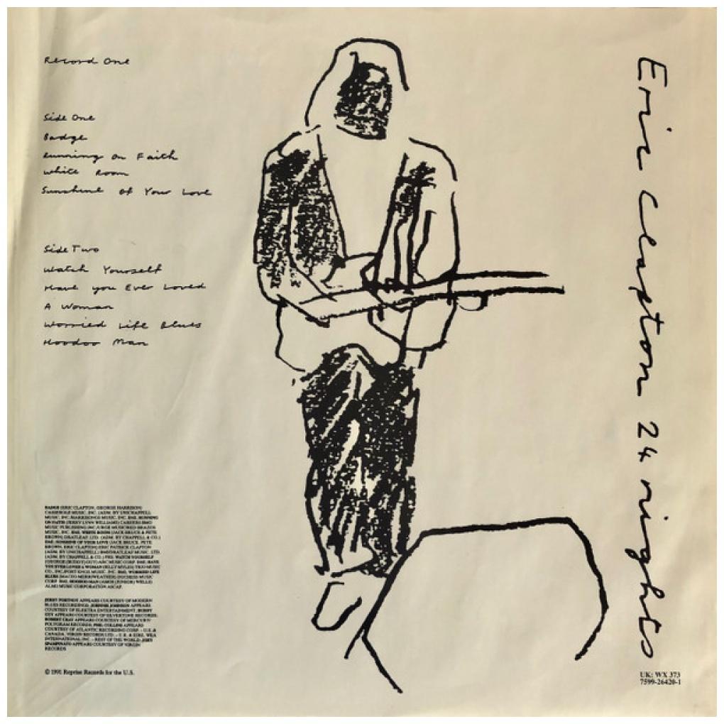 ERIC CLAPTON - 24 NIGHTS (2LP) | VINILO USADO