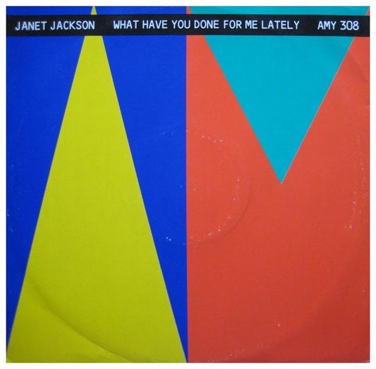 JANET JACKSON - WHAT HAVE YOU DONE FOR ME LATELY | 12" MAXI SINGLE USADO