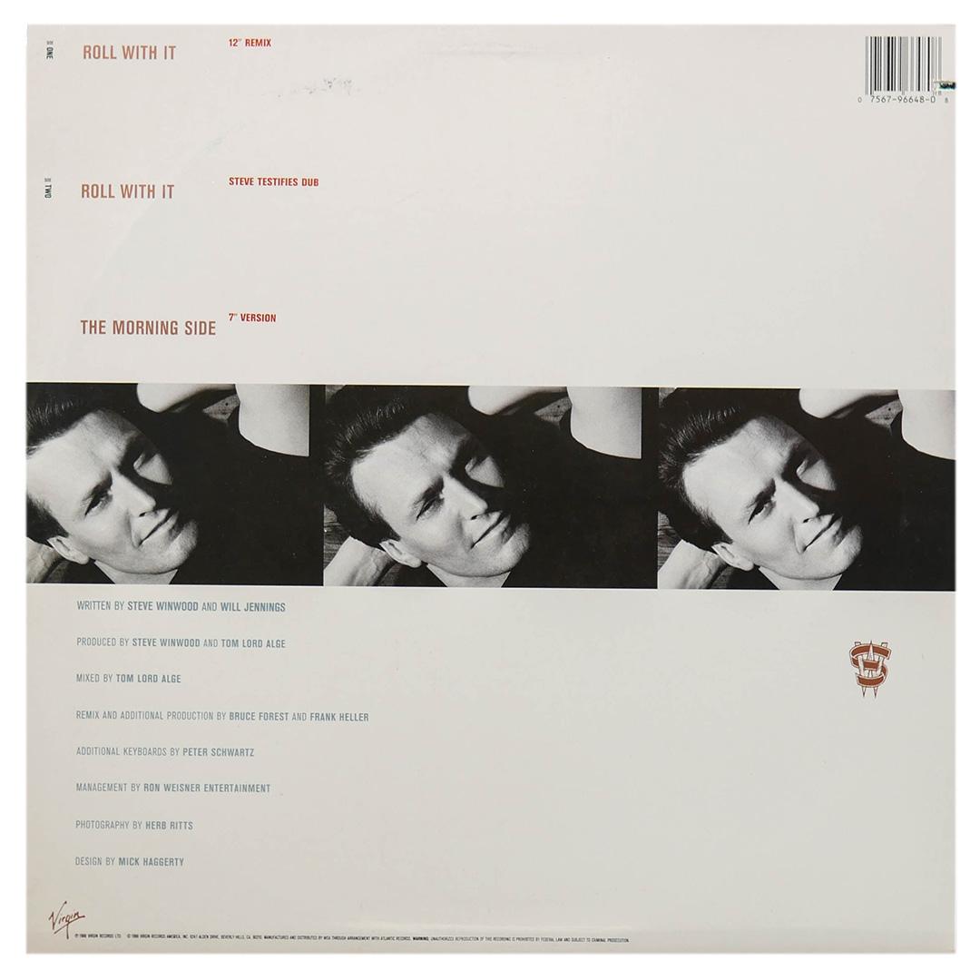 STEVE WINWOOD - ROLL WITH IT | 12" MAXI SINGLE USADO