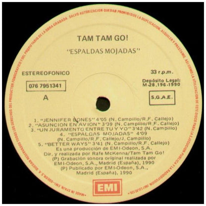 TAM TAM GO - ESPALDAS MOJADAS | VINILO USADO