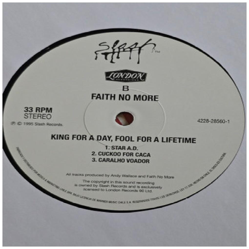 FAITH NO MORE - KING FOR A DAY FOOL FOR A LIFETIME (2LP) | VINILO