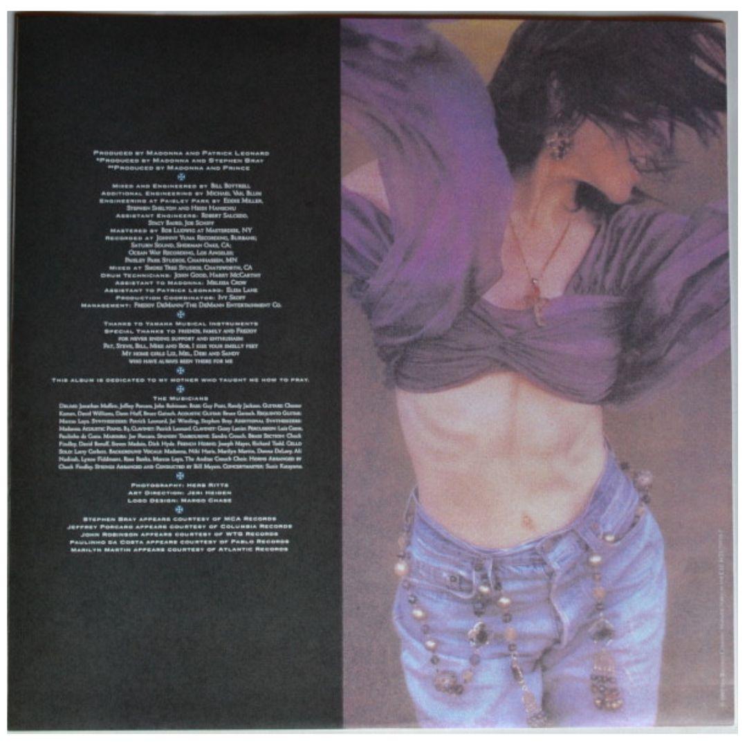 MADONNA - LIKE A PRAYER | VINILO