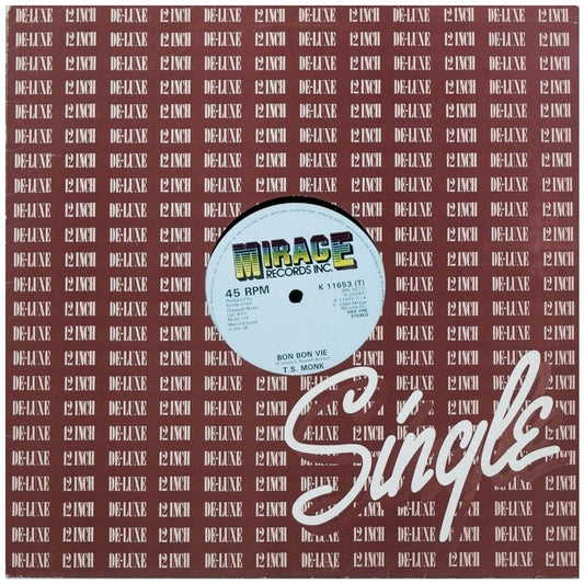 T.S. MONK - BON BON VIE | 12" MAXI SINGLE USADO