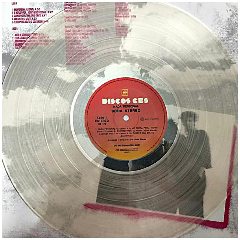 SODA STEREO - NADA PERSONAL (CLEAR VINYL) | VINILO
