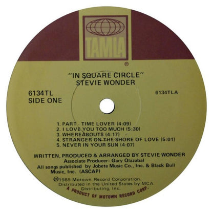 STEVIE WONDER - IN SQUARE CIRCLE | VINILO USADO