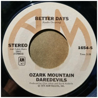 OZARK MOUNTAIN DAREDEVILS - JACKIE BLUE | 7" SINGLE USADO