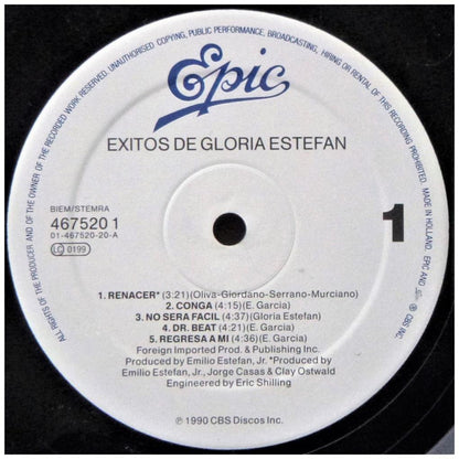 GLORIA ESTEFAN - EXITOS DE GLORIA ESTEFAN | VINILO USADO