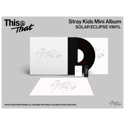 PREVENTA) STRAY KIDS - THIS & THAT [SOLAR ECLIPSE VINYL) (LIMITED EDITION, POSTER, PHOTO, PHOTO CARD, BOOKMARK) | VINILO