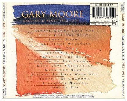 GARY MOORE - BALLADS & BLUES 1982-1994 | CD