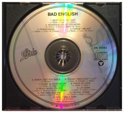BAD ENGLISH - BAD ENGLISH | CD