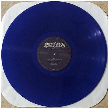 BEE GEES - TIMELESS: THE ALL-TIME GREATEST HITS (2LP) (EXCLUSIVE BLUE/WHITE VINYL) | VINILO