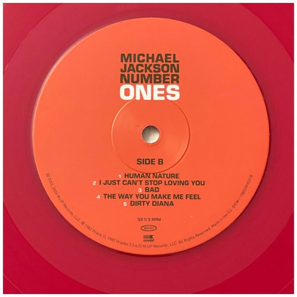MICHAEL JACKSON - ONES (2LP) (RED VINYL) | VINILO