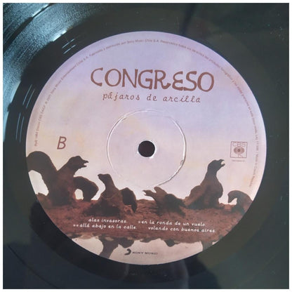 CONGRESO - PAJAROS DE ARCILLA | VINILO
