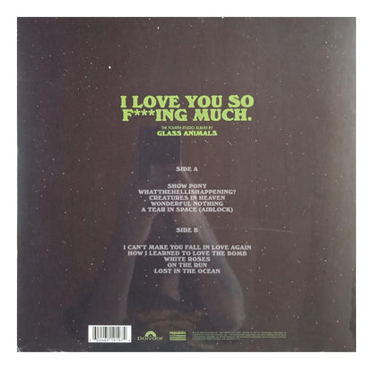 GLASS ANIMALS - I LOVE YOU SO F...ING MUCH | VINILO