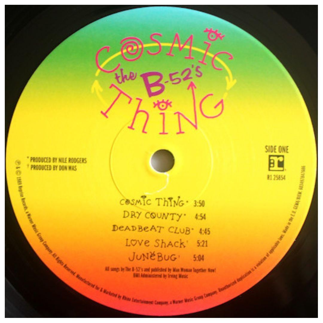 B52S - COSMIC THING | VINILO