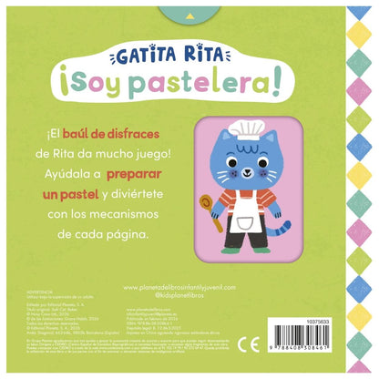GATITA RITA. ¡SOY PASTELERA! (TODO CARTÓN) - GRACE HABIB | LIBRO