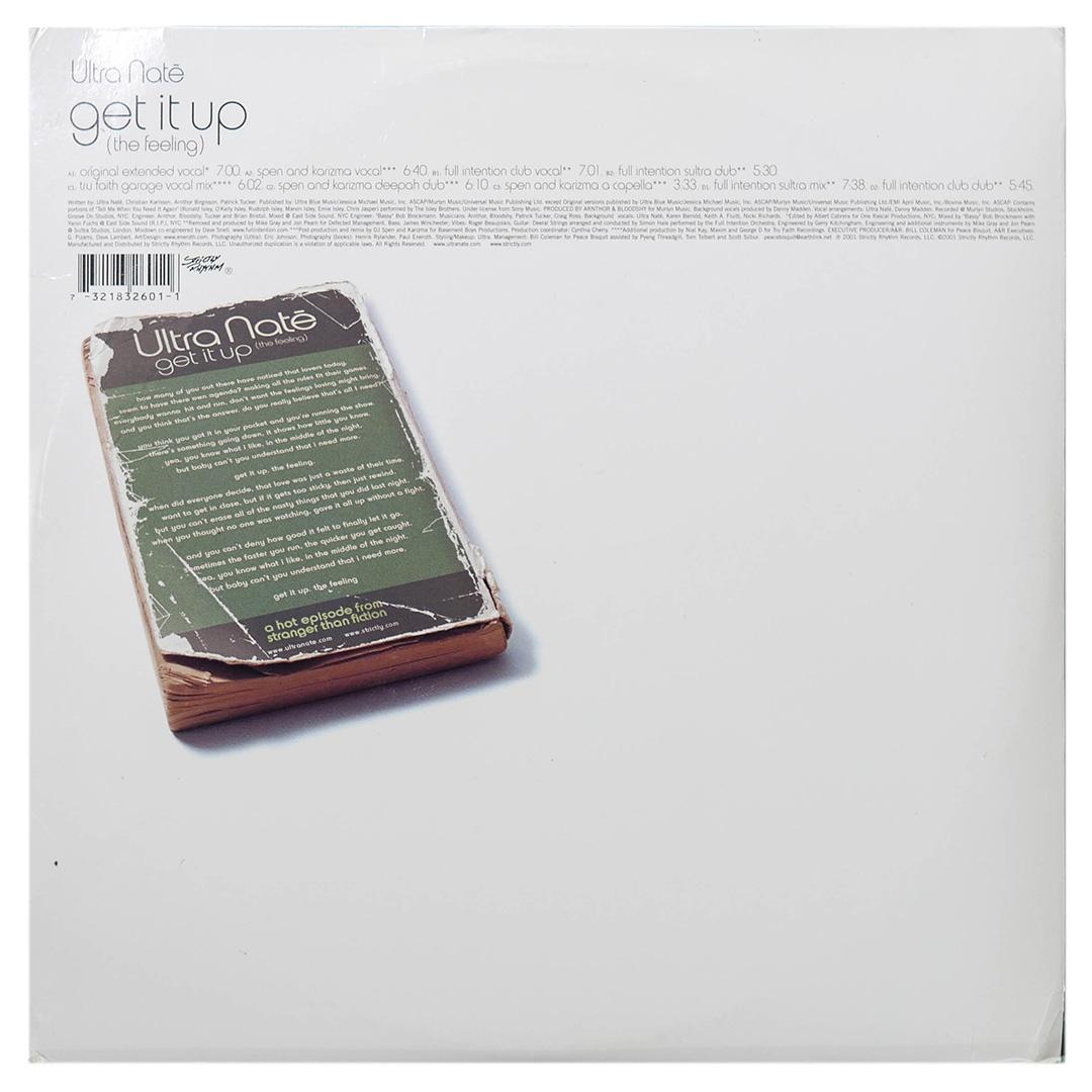 ULTRA NATE - GET IT UP (THE FEELING) (2LP) | 12" MAXI SINGLE USADO