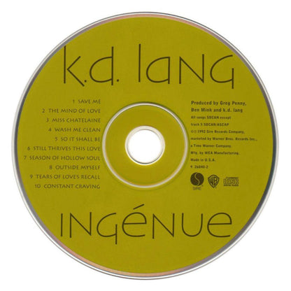 K.D. LAND - INGENUE | CD USADO