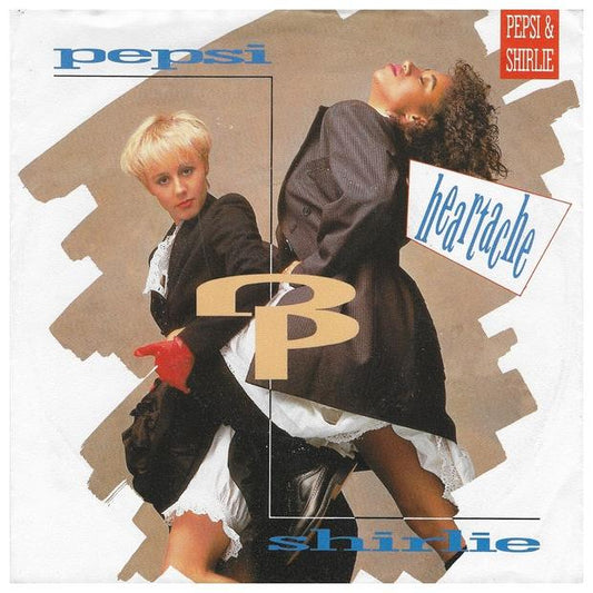PEPSI & SHIRLIE - HEARTACHE | 7" SINGLE VINILO USADO