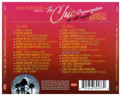 NILE RODGERS - THE CHIC ORGANIZATION UP | CD