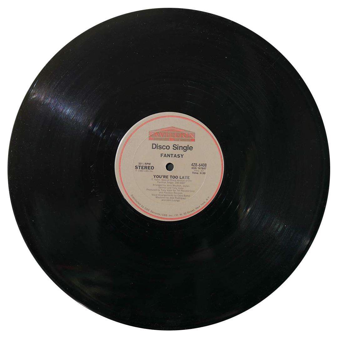 FANTASY  - YOU RE TOO LATE  | 12" MAXI SINGLE USADO
