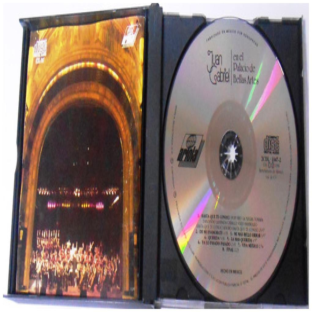 JUAN GABRIEL - EN EL PALACIO DE BELLAS ARTES (2CD) | CD