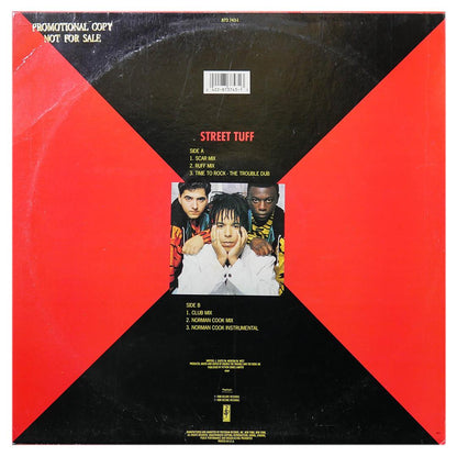DOUBLE THE TROUBLE AND REBEL MC - STREET TUFF | 12" MAXI SINGLE USADO