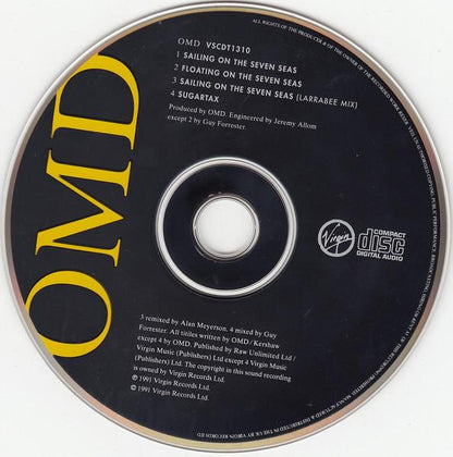 OMD - SAILING ON THE SEVEN SEAS | CD SINGLE USADO
