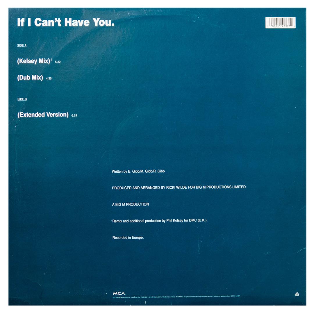 KIM WILDE - IF I CAN T HAVE YOU | 12" MAXI SINGLE USADO