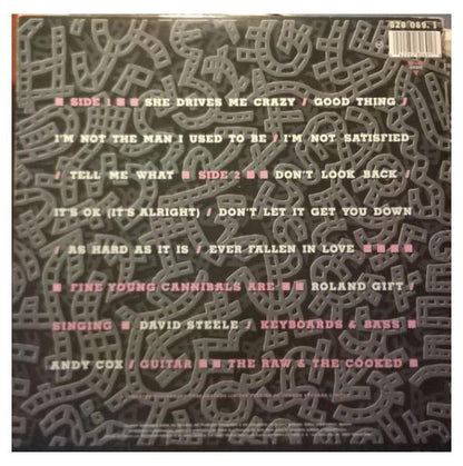 FINE YOUNG CANNIBALS - THE RAW & THE COOKED  | VINILO USADO