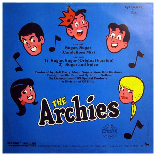 the archies sugar, sugar 12 maxi single usado