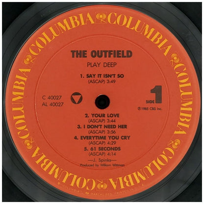 OUTFIELD - PLAYDEEP | VINILO USADO