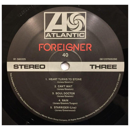 FOREIGNER - 40 HITS FROM 40 YEARS (2LP) | VINILO