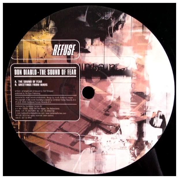 DON DIABLO - THE SOUND OF FEAR | 12" MAXI SINGLE USADO