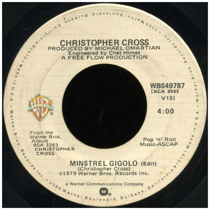 CHRISTOPHER CROSS - ARTHUR'S THEME  | 7" SINGLE USADO