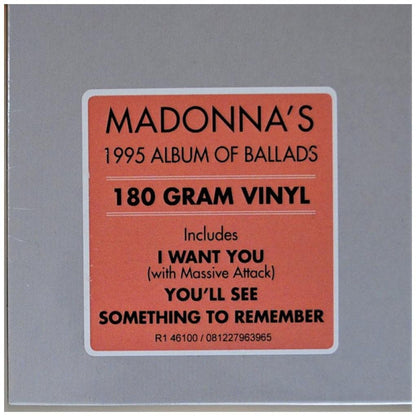 MADONNA - SOMETHING TO REMEMBER | VINILO