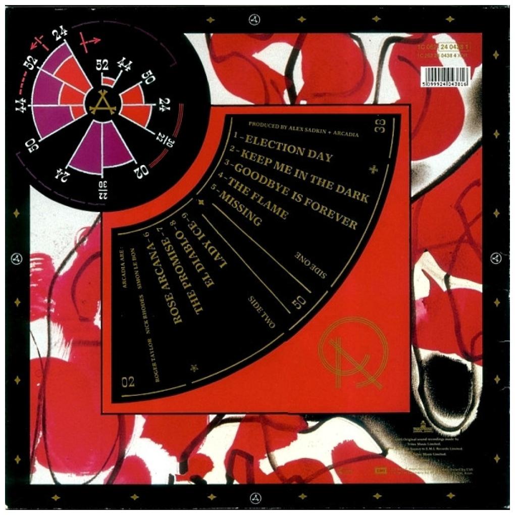 ARCADIA - SO RED THE ROSE | VINILO USADO