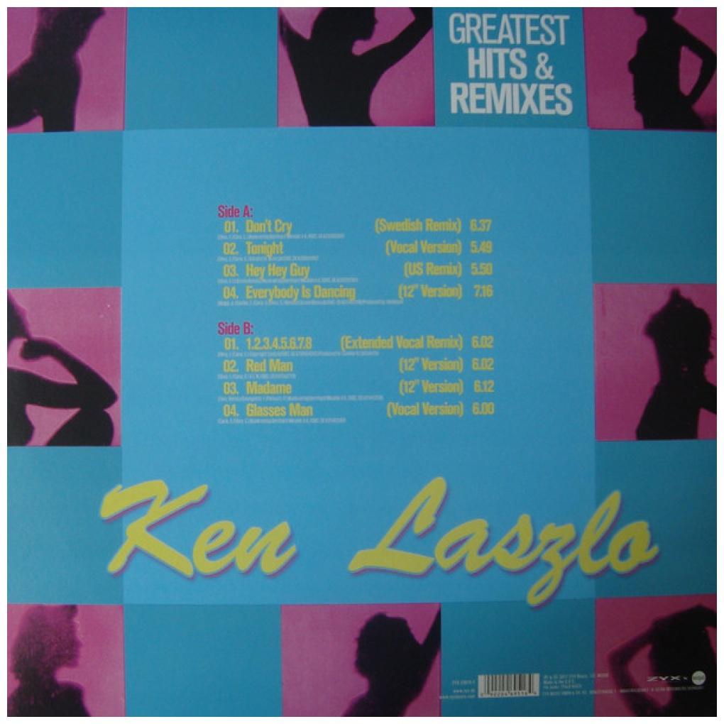KEN LASZLO - GREATEST HITS & REMIXES | VINILO