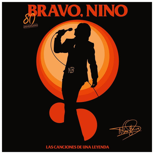 (PREVENTA) NINO BRAVO - LAS CANCIONES DE UNA LEYENDA (80 ANIVERSARIO) (RED & ORANGE VINYL)