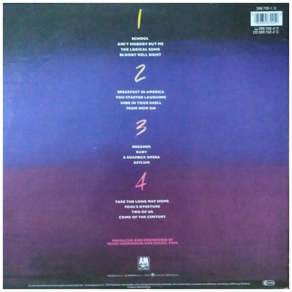 SUPERTRAMP - PARIS (2LP) | VINILO USADO
