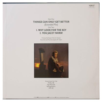 HOWARD JONES - THINGS CAN ONLY GET BETTER | 12" MAXI SINGLE USADO