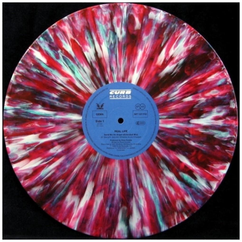 REAL LIFE - SEND ME AN ANGEL (EXTENDED MIX) | 12" MAXI SINGLE VINILO USADO
