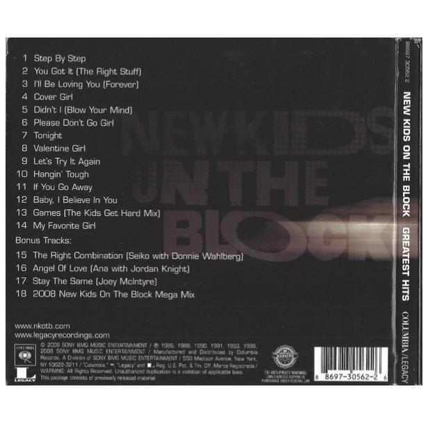 NEW KIDS ON THE BLOCK - GREATEST HITS | CD