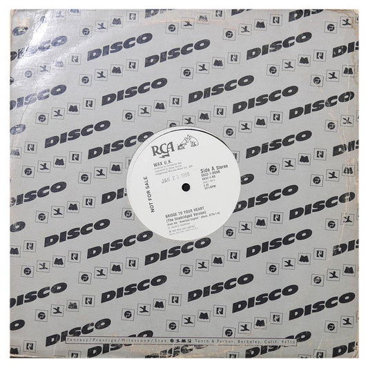 WAX - BRIDGE TO YOUR HEART | 12" MAXI SINGLE USADO