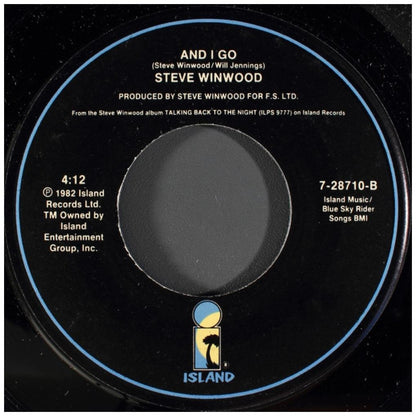 STEVE WINWOOD - HIGHER LOVE | 7" SINGLE USADO