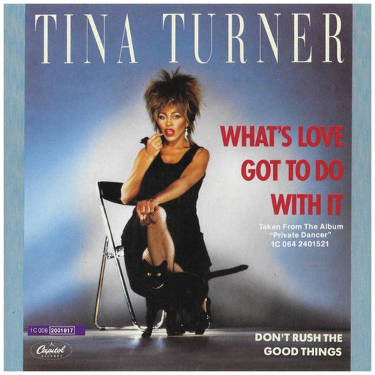 TINA TURNER - WHAT'S LOVE GOT TO DO WITH IT | 7" SINGLE USADO
