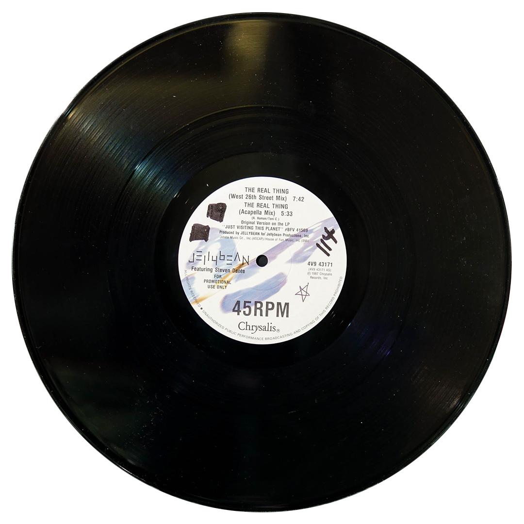 JELLYBEAN - THE REAL THING | 12" MAXI SINGLE USADO