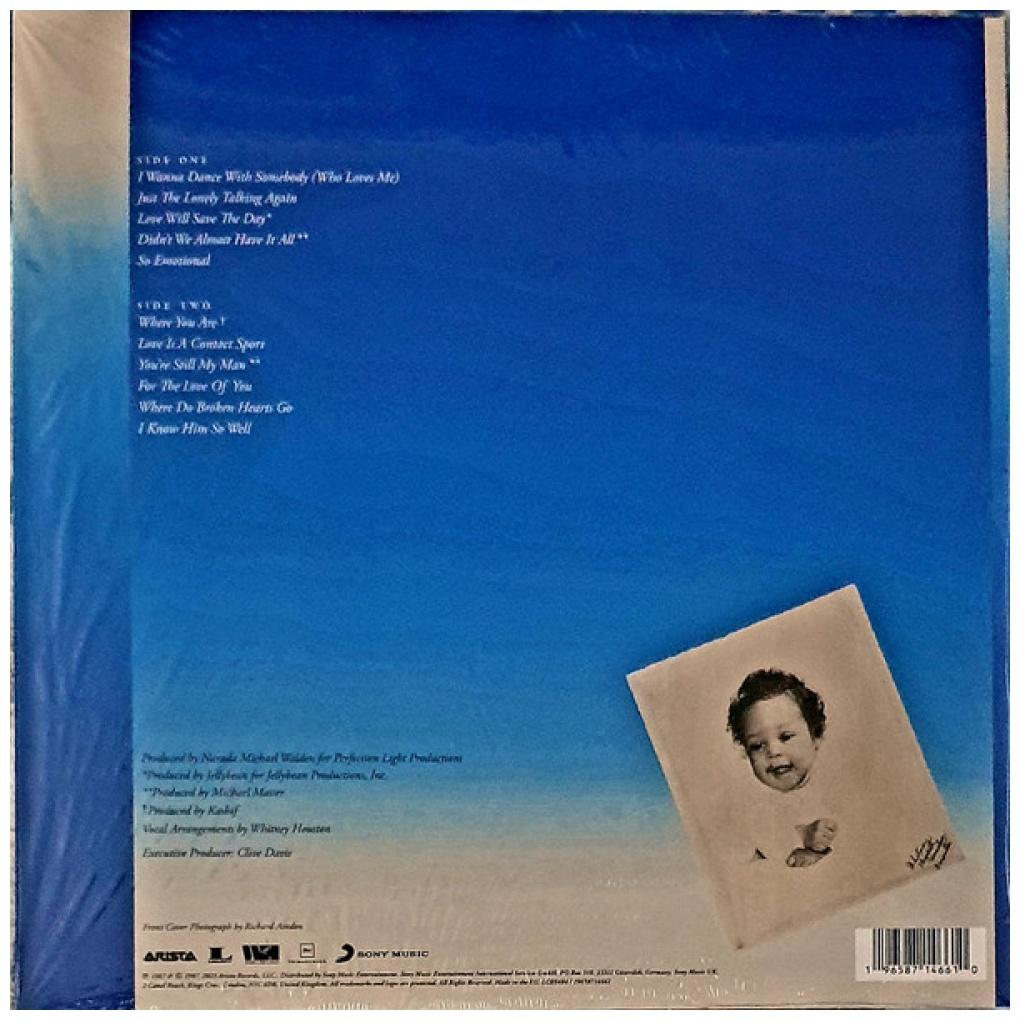 WHITNEY HOUSTON - WHITNEY (BLUE VINYL) | VINILO