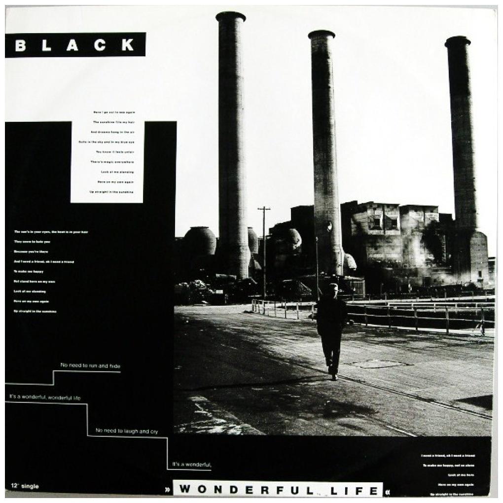 BLACK - WONDERFUL LIFE | 12" MAXI SINGLE VINILO USADO