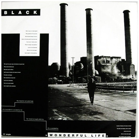 BLACK - WONDERFUL LIFE | 12" MAXI SINGLE VINILO USADO